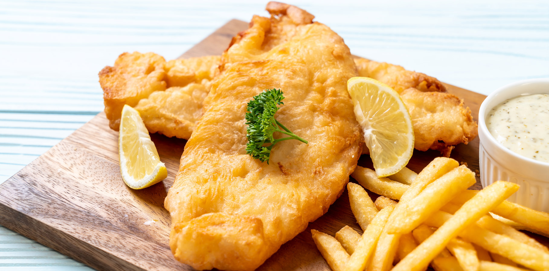 We use daily fresh fish now!