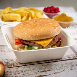 1/2 Burger with Cheese Meal