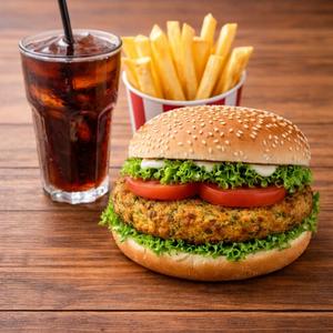Veggie Burger Meal